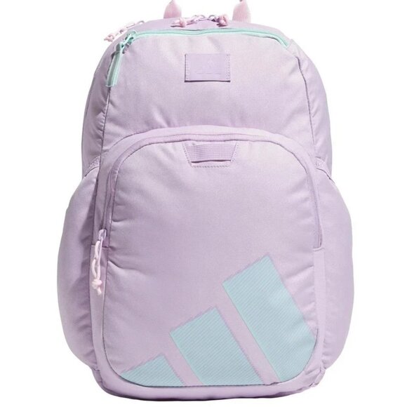 NWT Adidas Midway Small Backpack Clear Pink/Pink Fusion One Size - Picture 1 of 5